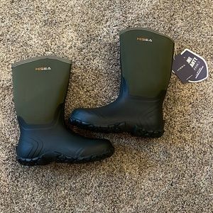 NWT Men's Mid Rain Boots Waterproof Rubber Boots